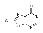 2-甲基[1,3]恶唑并[5,4-d]嘧啶-7(6H)-酮结构式