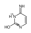 6-amino-1H-pyrimidin-2-one结构式