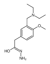 2-[3-(diethylaminomethyl)-4-methoxyphenyl]acetohydrazide结构式