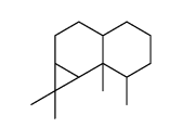 1,1,7,7a-tetramethyl-2,3,3a,4,5,6,7,7b-octahydro-1aH-cyclopropa[a]naphthalene Structure