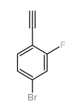 4-溴-1-乙炔-2-氟苯结构式