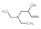 3-Buten-2-ol,1-(diethylamino)- structure