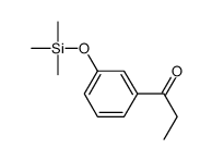 3'-[(Trimethylsilyl)oxy]propiophenone Structure