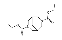 3,7-Bis(carbethoxy)-3,7-diazabicyclo[3.3.1]nonane结构式