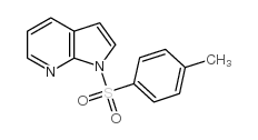 1-(Toluene-4-sulfonyl)-1H-pyrrolo[2,3-b]pyridine Structure