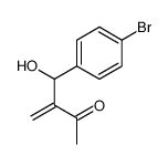 3-[(4-bromophenyl)-hydroxymethyl]but-3-en-2-one结构式