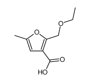 2-Ethoxymethyl-5-methyl-3-furancarboxylic acid picture