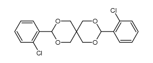 3,9-di(o-chlorophenyl)-2,4,8,10-tetraoxaspiro[5.5]undecane结构式
