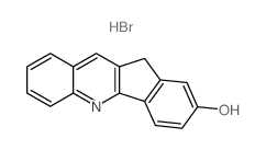 5,11-dihydroindeno[1,2-b]quinolin-2-one,hydrobromide Structure