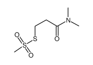 3-Methanethiosulfonyl-N,N-dimethylpropionamide Structure