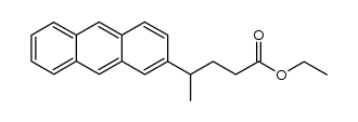 γ-(2-Anthryl)valeriansaeureethylester Structure