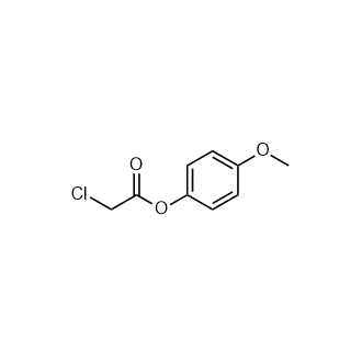 4-Methoxyphenyl2-chloroacetate Structure