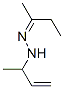 2-Butanone (1-methyl-2-propenyl)hydrazone结构式