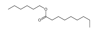 Hexyl nonanoate Structure