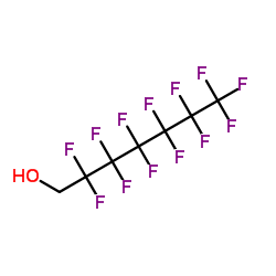 1H,1H-Tridecafluoro-1-heptanol structure