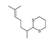 2-(6-methylhept-5-en-2-yl)-1,3-dithiane结构式