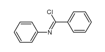 (Z)-N-phenylbenzimidoyl chloride结构式