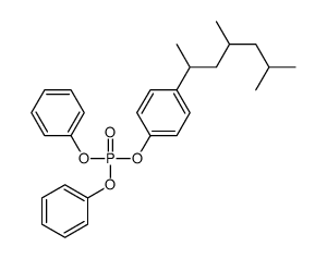 diphenyl nonylphenyl phosphate Structure