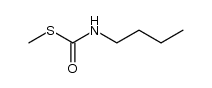S-methyl N-butylthiocarbamate结构式