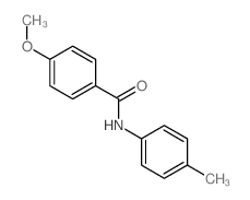 4-methoxy-N-(4-methylphenyl)benzamide structure