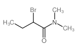 2-bromo-N,N-dimethylbutyramide Structure
