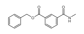 isophthalamic acid methyl benzyl diester结构式