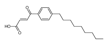 4-oxo-4-(4-nonyl-phenyl)-trans-crotonic acid结构式