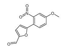 5-(4-methoxy-2-nitrophenyl)furan-2-carbaldehyde Structure