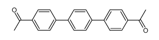 1,1'-(1,1':4',1''-terphenyl-4,4''-diyl)diethanone结构式