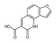 2-oxo-1,2-dihydrofuro[2,3-h]quinoline-3-carboxylic acid Structure