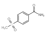 4-methylsulfonylbenzamide Structure