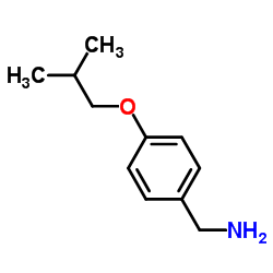 (4-isobutoxyphenyl)methanamine Structure