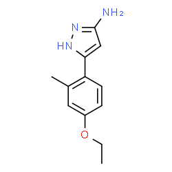1H-Pyrazol-3-amine,5-(4-ethoxy-2-methylphenyl)-(9CI) picture