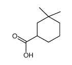 3,3-dimethylcyclohexane-1-carboxylic acid Structure