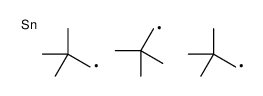 tris(2,2-dimethylpropyl)stannane Structure