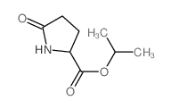 L-Proline, 5-oxo-,1-methylethyl ester结构式