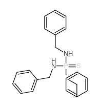 N-bis(benzylamino)phosphinothioyl-1-phenyl-methanamine picture