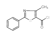 4-甲基-2-苯基-1,3-噻唑-5-甲酰氯图片