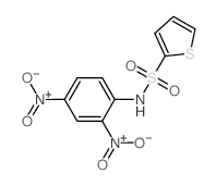 N-(2,4-dinitrophenyl)thiophene-2-sulfonamide Structure