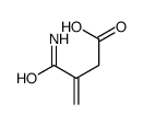 3-carbamoylbut-3-enoic acid结构式