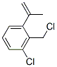 Chloro(chloromethyl)(1-methylethenyl)benzene结构式