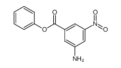 3-Amino-5-nitrobenzoic acid phenyl ester structure