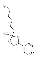 1,3-Dioxolane,2-hexyl-2-methyl-4-phenyl- picture