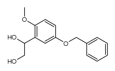 5-Benzyloxy-2-methoxy-phenylglykol结构式