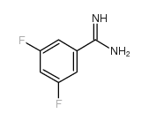 3,5-difluoro-benzamidine Structure