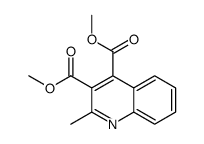 dimethyl 2-methylquinoline-3,4-dicarboxylate结构式