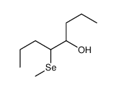 5-methylselanyloctan-4-ol Structure