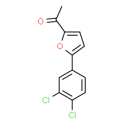 1-[5-(3,4-DICHLORO-PHENYL)-FURAN-2-YL]-ETHANONE Structure