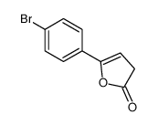 5-(4-bromophenyl)-3H-furan-2-one结构式