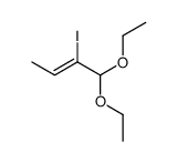 1,1-diethoxy-2-iodobut-2-ene Structure